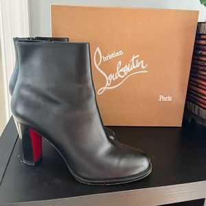 Christian Louboutin Heeled Ankle Boots Sz 41